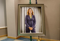 President's portrait unveiling