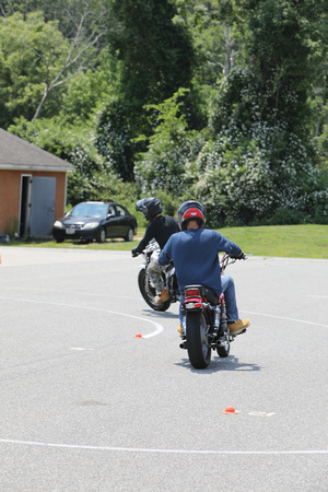 Motorcycle training class