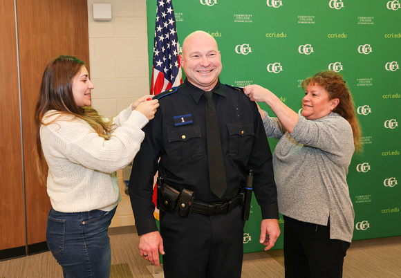 Swearing in of Chief Hopkins