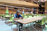 Student in Great Hall