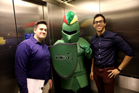 Staff with Knight Mascot