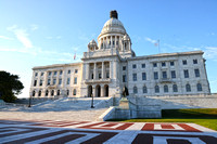 RI State House green with Yoshiko Dakota