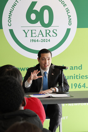 Rhode Island General Treasurer James Diossa
