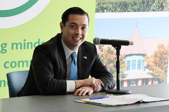 Rhode Island General Treasurer James Diossa