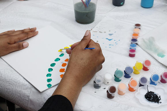 Paint with us - painting workshop with students and faculty