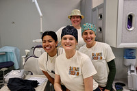 Dental students sealant day