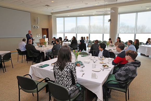 Dining etiquette sessions with CCRI Business Advisory Board