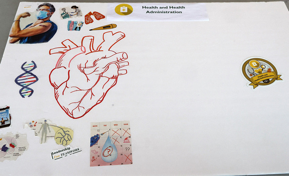 Student Engagement vision boards for all campuses